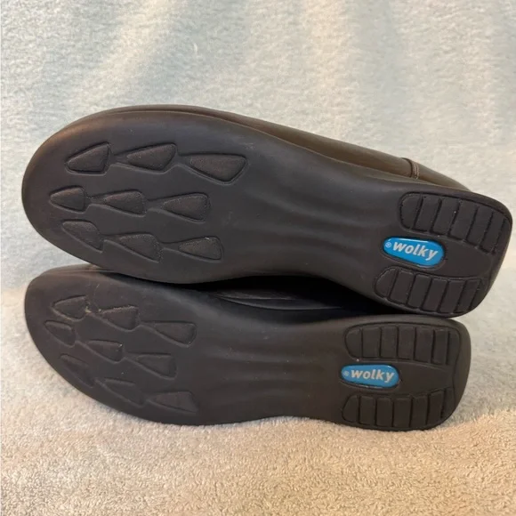 WOLKY Brown Leather Ladies Boots - Picture 11 of 13